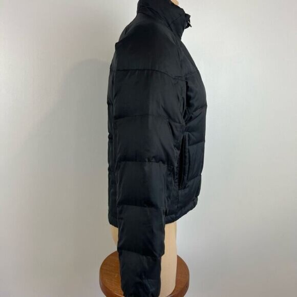 Vintage Marmot Women’s Small Puffer Jacket Goose Down Black 650 Fill Ski Snow - Picture 3 of 14